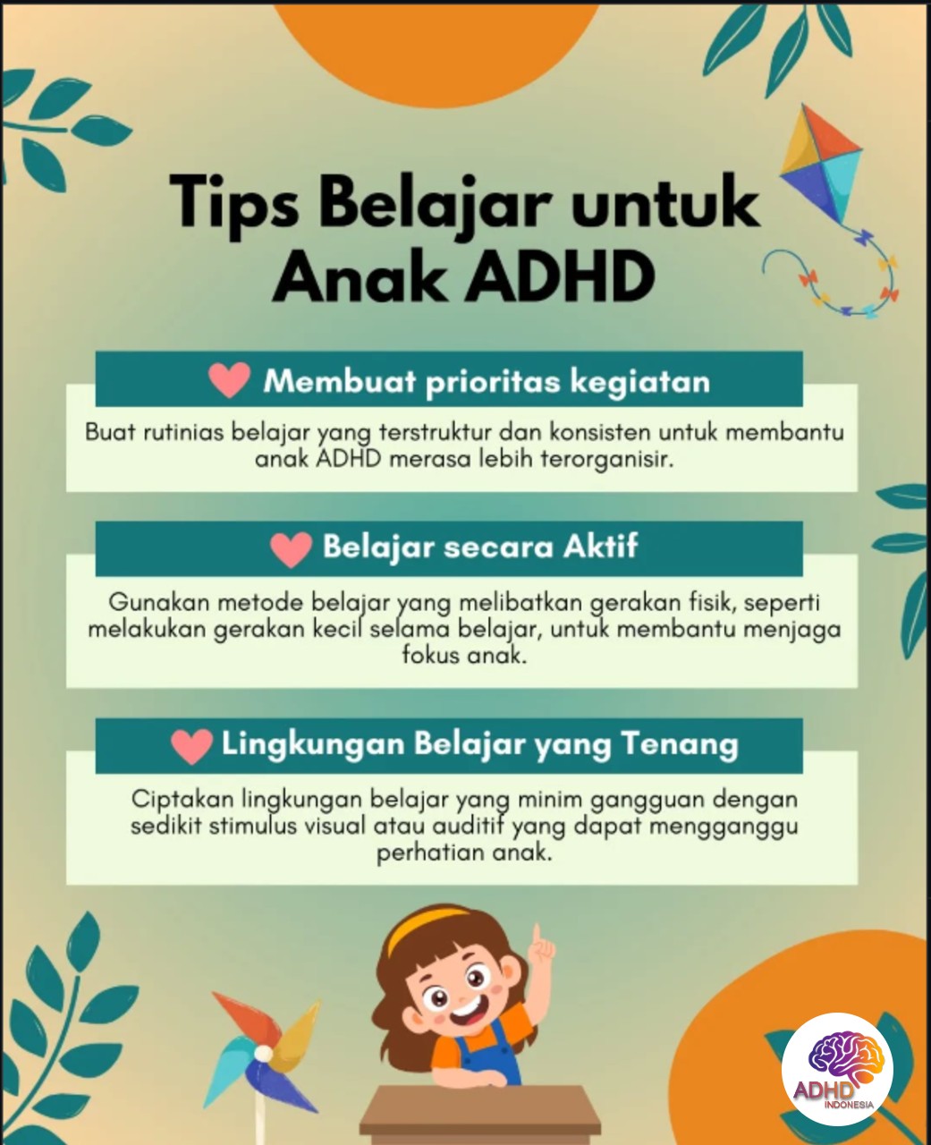 Strategi Belajar yang Cocok untuk Anak ADHD di Kabupaten Lampung Barat